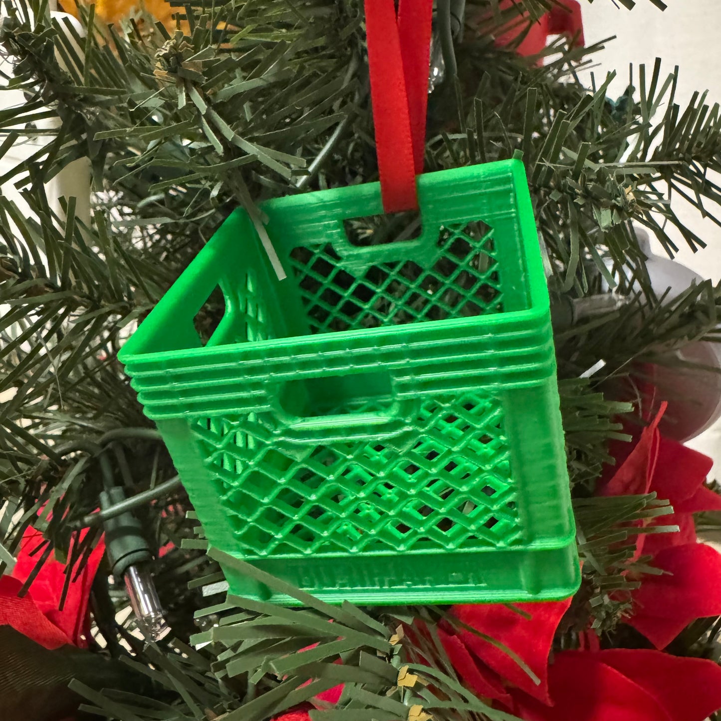 Cajón de Leche Ornamento Navideño