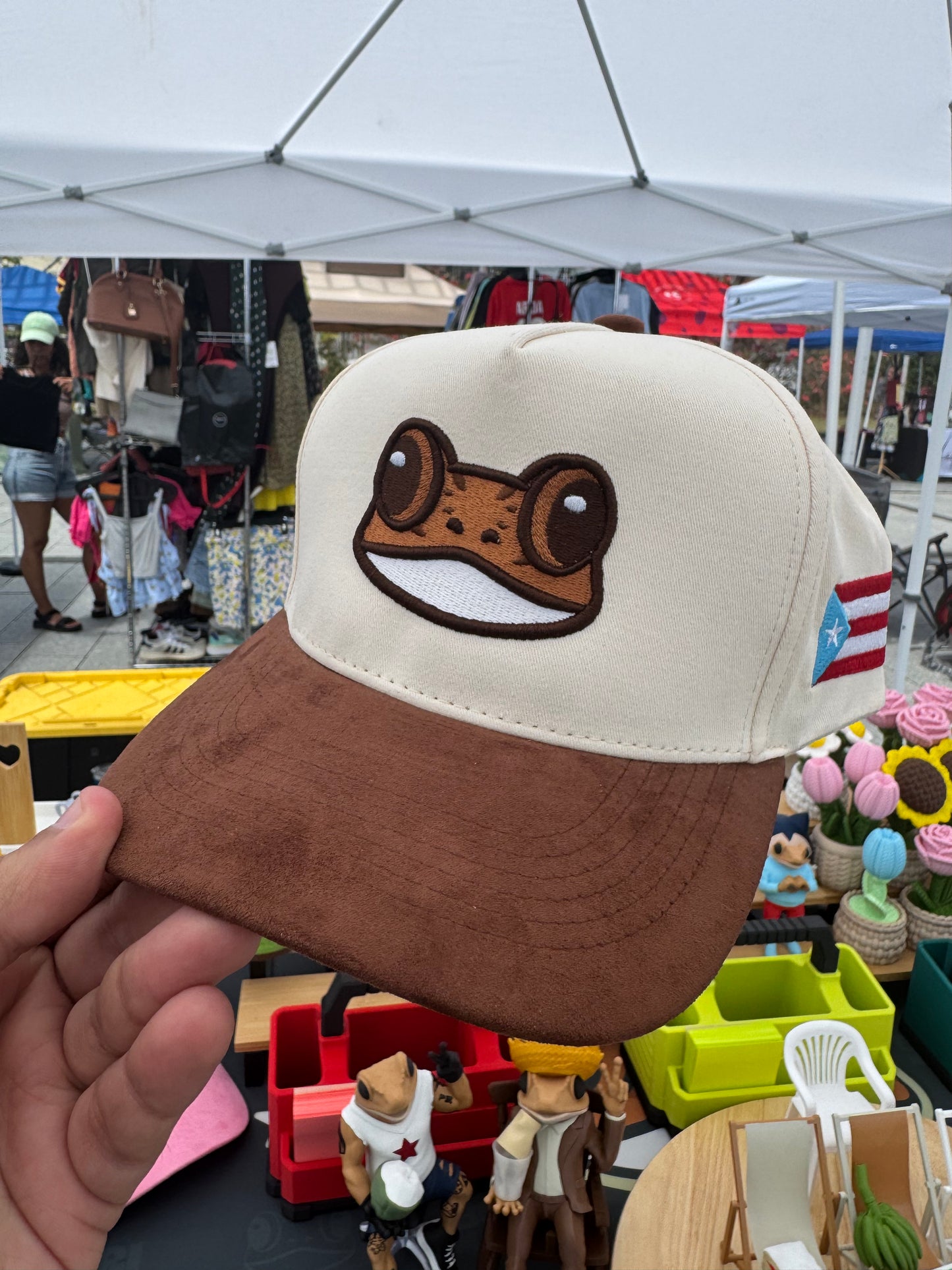 Gorra Duotono Marron