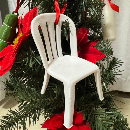 Silla Alta Ornamento Navideño