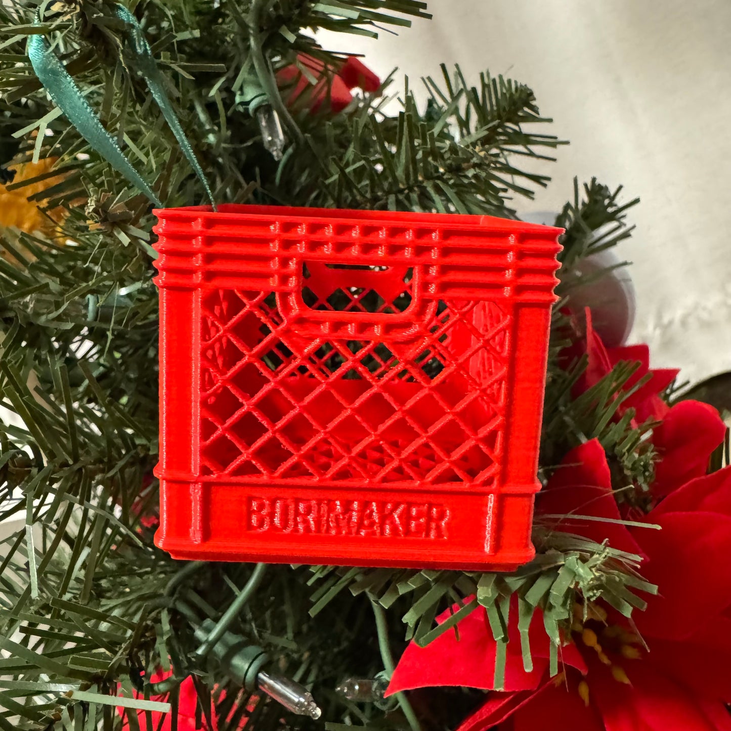 Cajón de Leche Ornamento Navideño