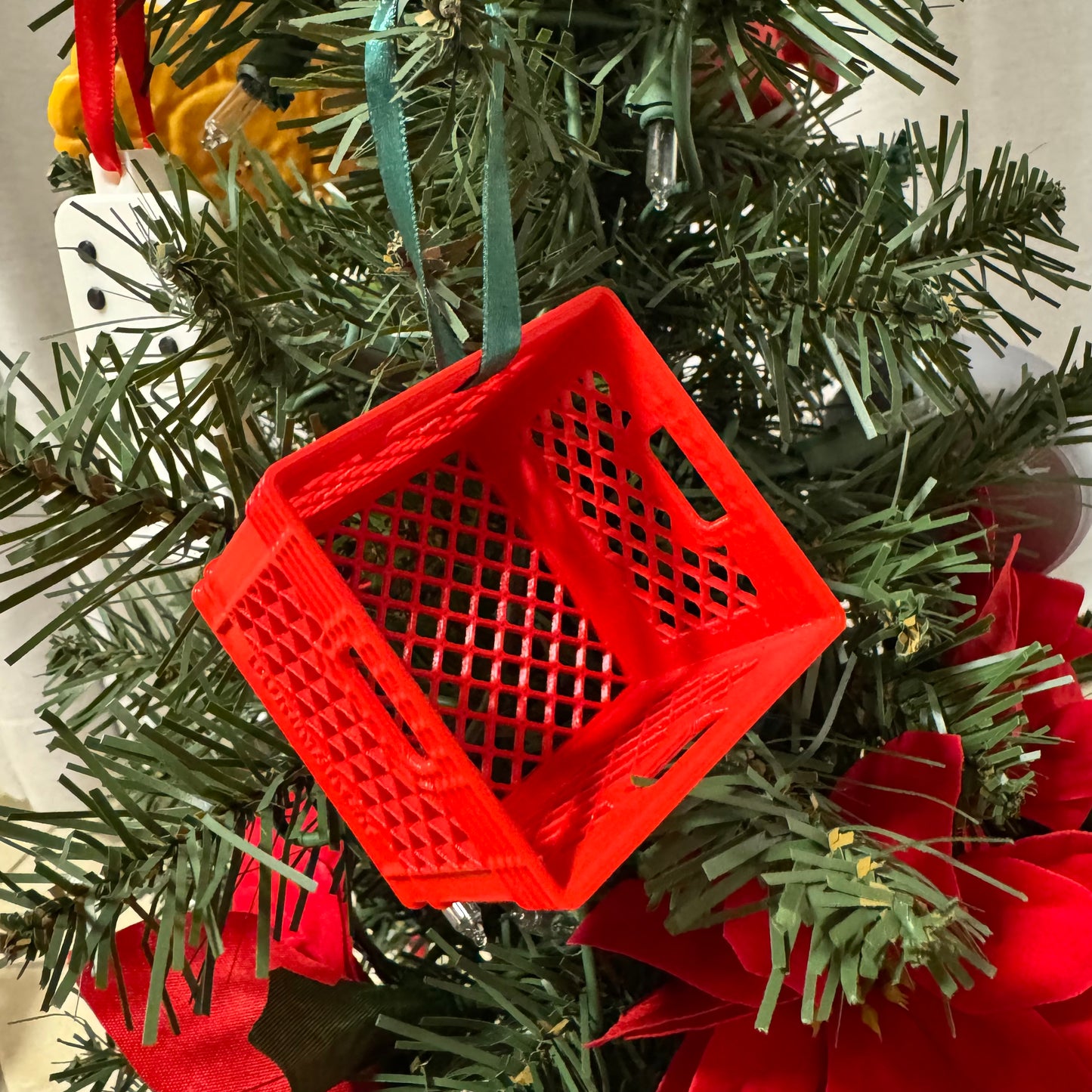 Cajón de Leche Ornamento Navideño