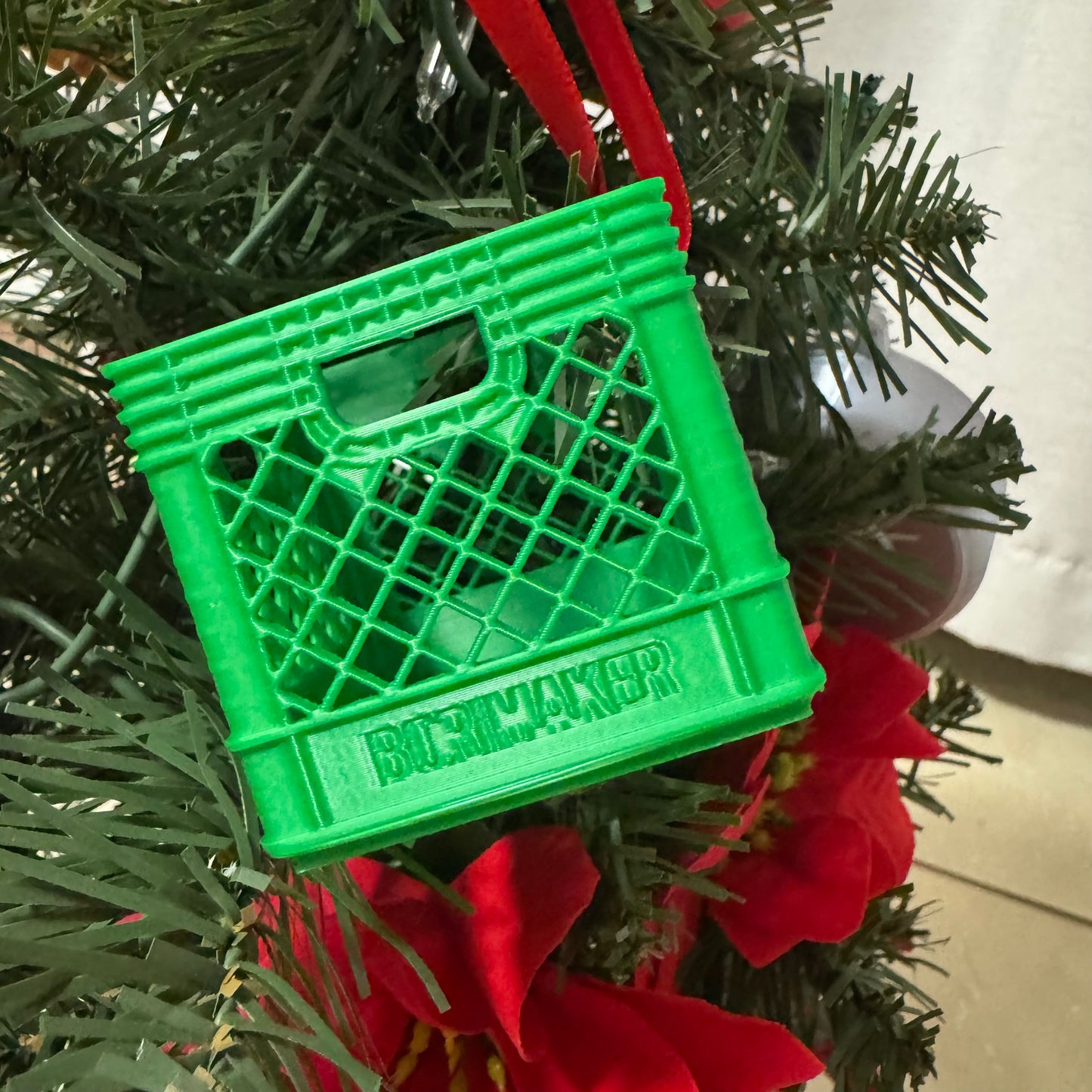 Cajón de Leche Ornamento Navideño